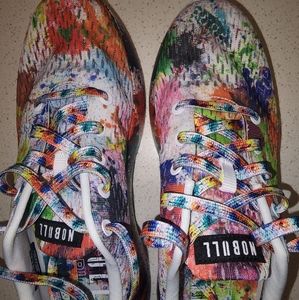 NOBULL LIMITED EDITION ALL PRIDE GRAFITTI PAINT RUNNER PLUS SNEAKERS W 10 M 8.5